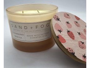 Sand+Fog vonná svíčka Strawberry Mimosa