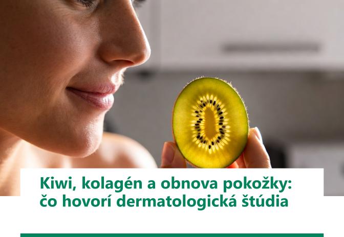 Vitamín C v koži: môže ho zvýšiť obyčajné kiwi?