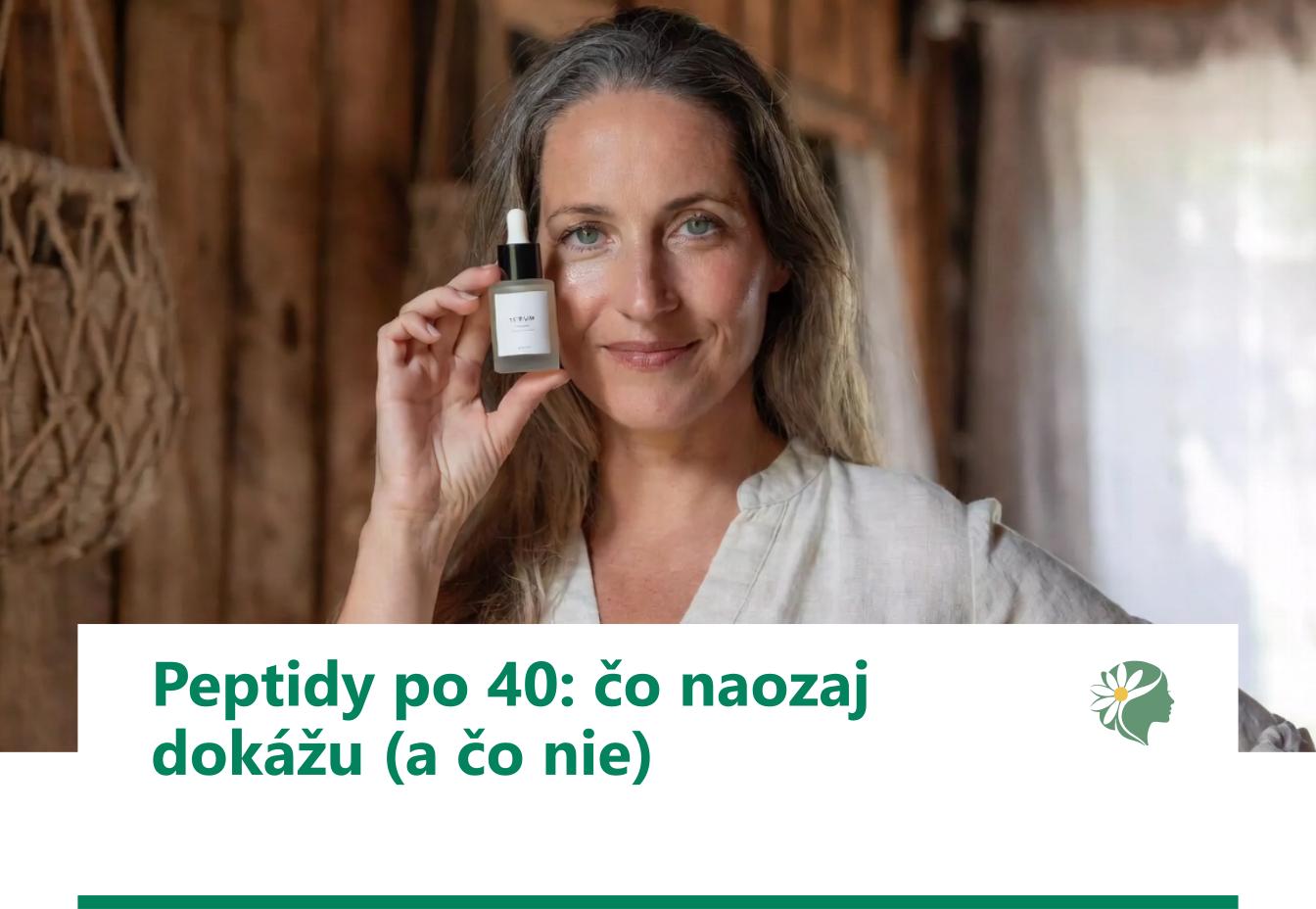 Peptidové sérum po 40-tke: ako ho používať, aby fungovalo