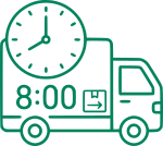 Odosieláme už o 8.00