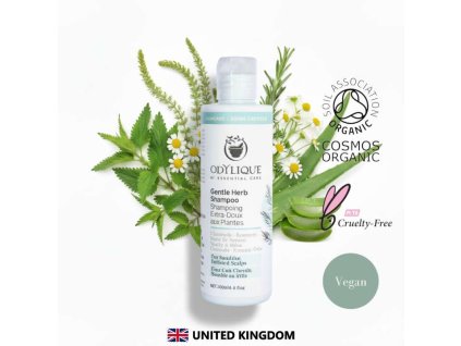 Odylique Jemný bylinný šampón Gentle Herb Shampoo 200 ml 500 ml 6b