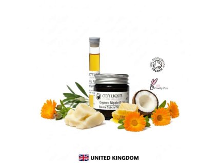 Odylique Organický balzam na bradavky Nipple Balm 20 g 1c
