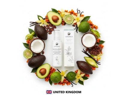 Odylique Tropical Bliss Body Silk 200 ml – hodvábne telové mlieko s tropickou vôňou 3b