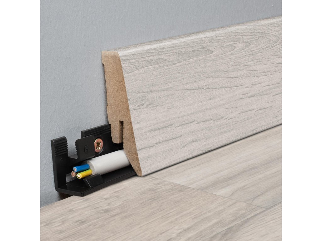 Lišta soklová KronoOriginal K58C 4295 MDF fólia 58x18x2600 mm