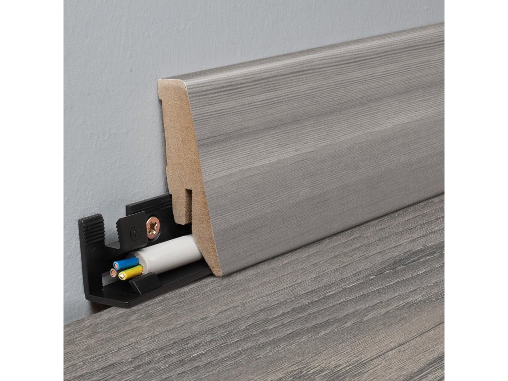 Lišta soklová KronoOriginal K58C 9822 MDF fólia 58x18x2600 mm