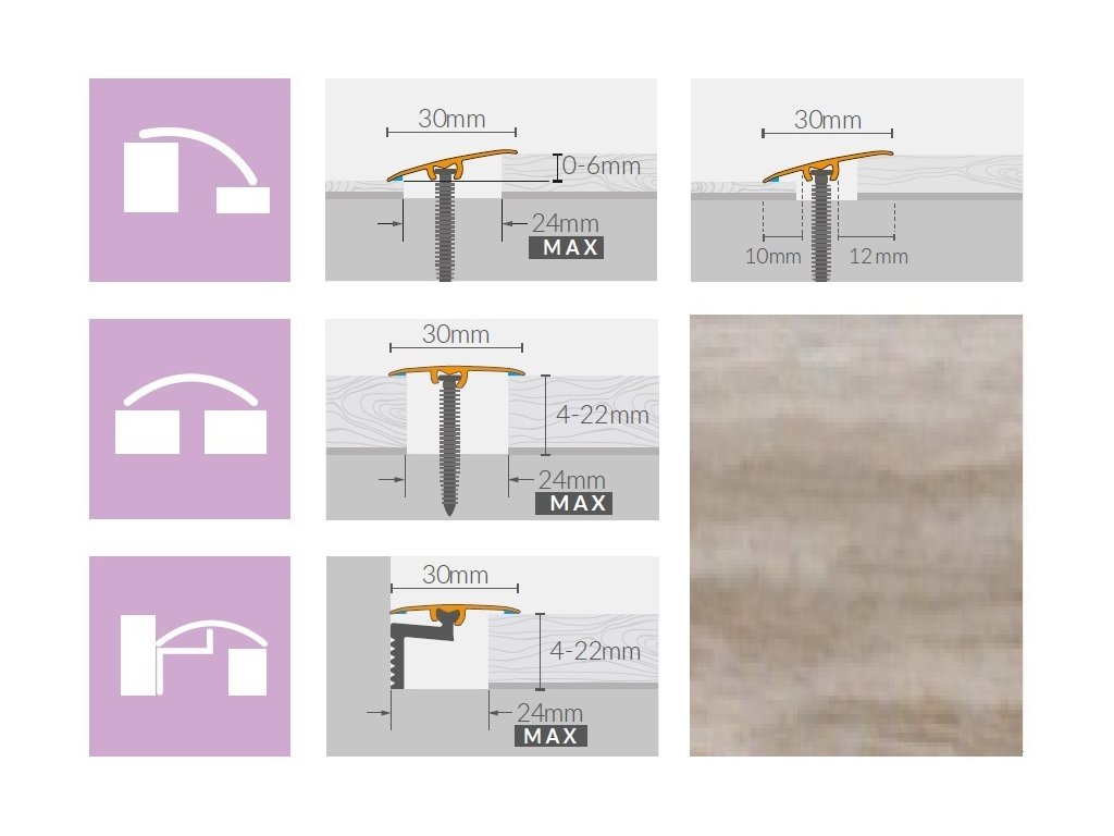 prechodova lista arbiton CS3 dub anticky