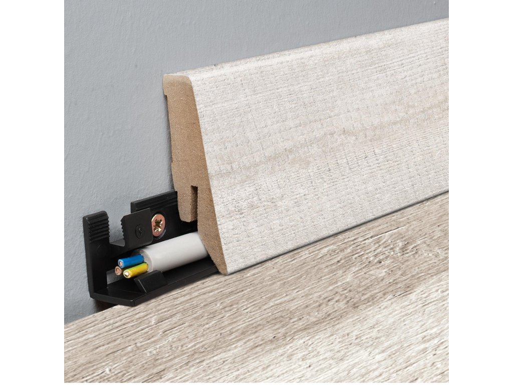 Lišta soklová KronoOriginal K58C L029 MDF fólia 58x18x2600 mm