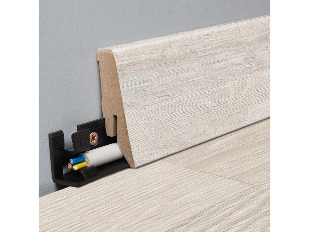 Lišta soklová KronoOriginal K58C 4278 MDF fólia 58x18x2600 mm