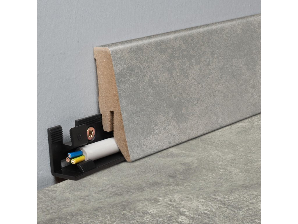 Lišta soklová KronoOriginal K58C L063 MDF fólia 58x18x2600 mm