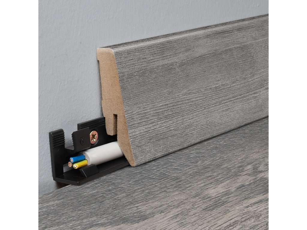 Lišta soklová KronoOriginal K58C L069 MDF fólia 58x18x2600 mm