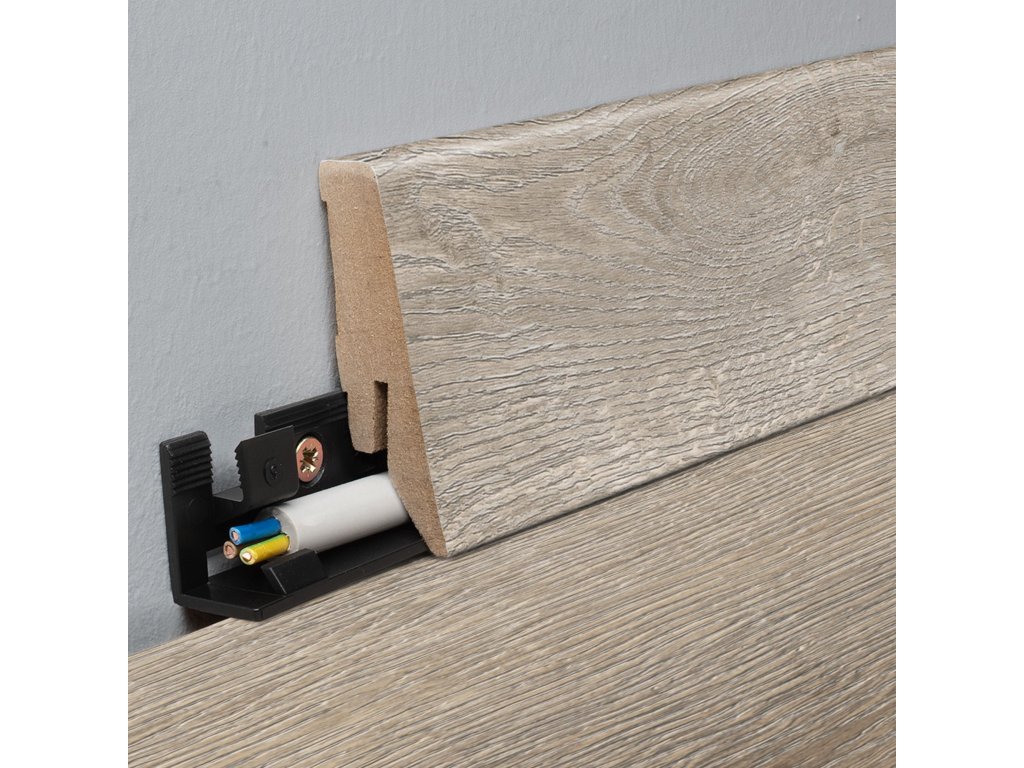 Lišta soklová KronoOriginal K58C L067 MDF fólia 58x18x2600 mm