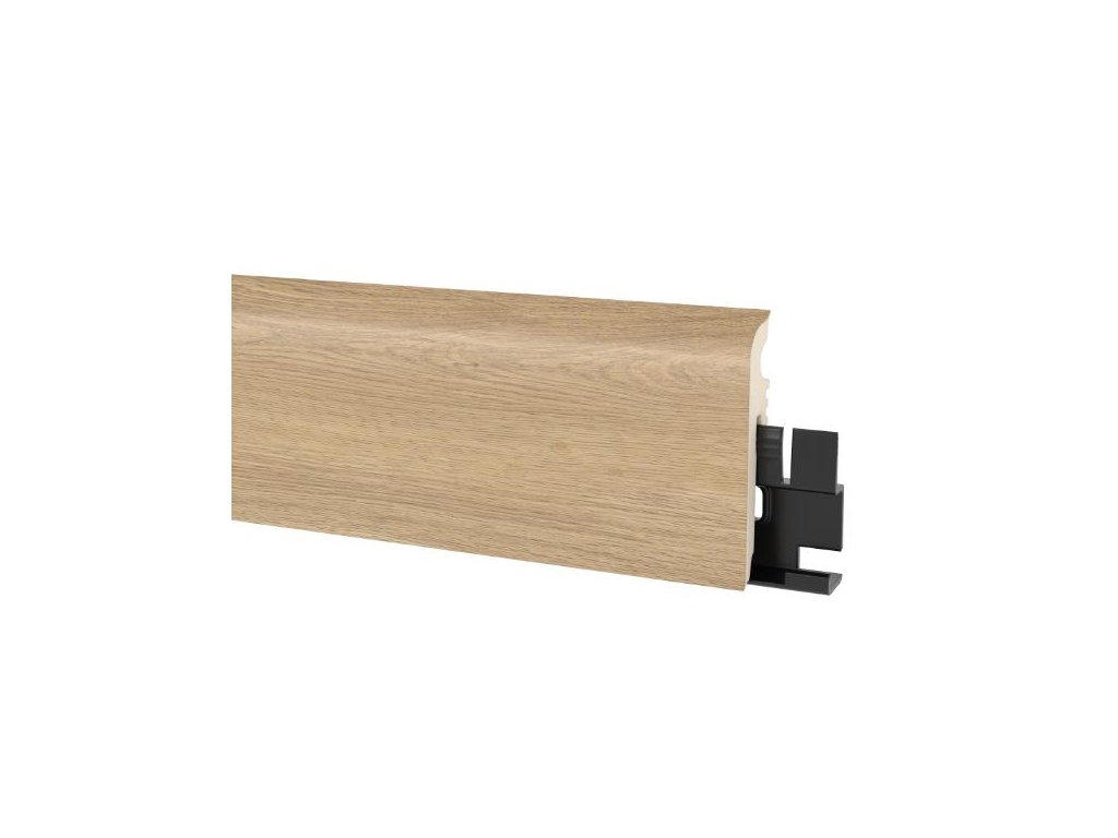 Lišta soklová PVC Arbiton VIGO 60 Dub Calvia 160 60x15x2200 mm