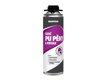 Čistič PU peny a pištole 500 ml Monton (EAN 8595152182442)