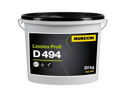 Lepidlo Murexin D494, 20 kg disperzné na báze latexových disperzií (na linoleové podlahové krytiny)