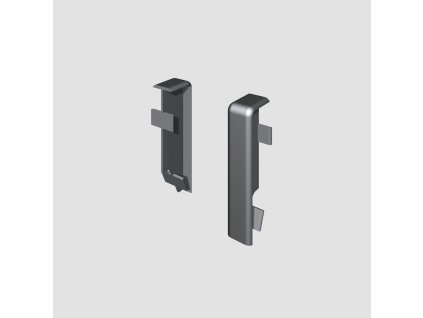 Prvky Egger 60 "cubical" Universal strieborné - Spojka 1860335 (2 ks/bal)