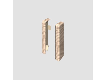 Prvky Egger 60 "cubical" Jaseň béžový - Ukončenie ľavé+pravé 1839900 (1+1 ks/bal)
