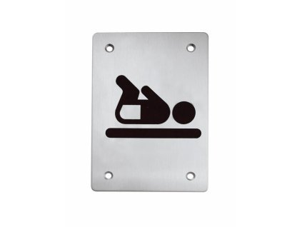 TI - Piktogram "Prebaľovací pult" - hranatý