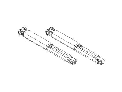 SC - Spomaľovač 2ks 100 SILENT do 80kg art. 0198