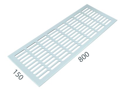 SRL - ALFA vetracia mriežka 150 x 800 mm