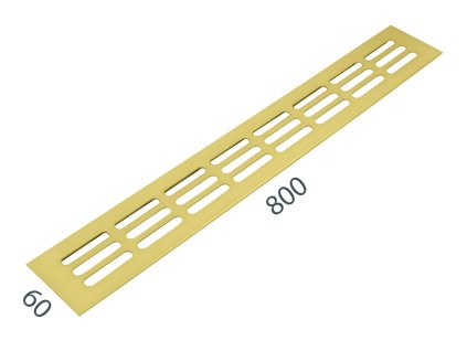 SRL - ALFA vetracia mriežka 60 x 800 mm
