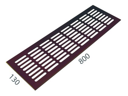 SRL - ALFA vetracia mriežka 130 x 800 mm