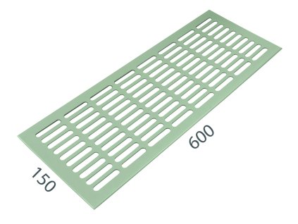 SRL - ALFA vetracia mriežka 150 x 600 mm