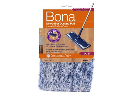 utierka bona dusting pad bielo modra k mopu 21650
