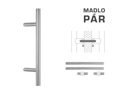 FT - MADLO kód K10 Ø 30 mm UN pár