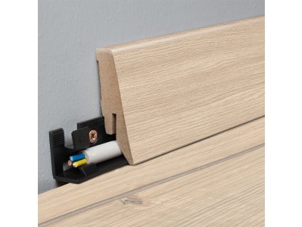 Lišta soklová KronoOriginal K58C 9807 MDF fólia 58x18x2600 mm