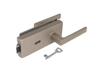 TI - ZÁMOK na sklo s kľučkou SONIA - BB