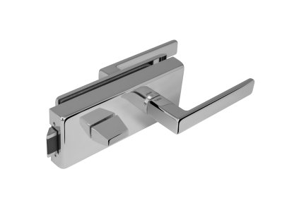 TI - ZÁMOK na sklo s kľučkou SONIA - WC