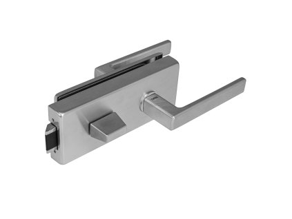 TI - ZÁMOK na sklo s kľučkou SONIA - WC