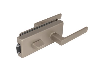 TI - ZÁMOK na sklo s kľučkou SONIA - WC