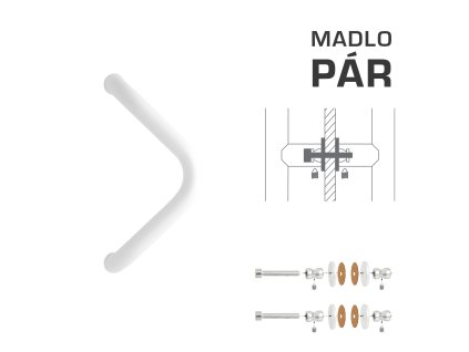 WA - MADLO M6 WA/A-S-SKLO pár