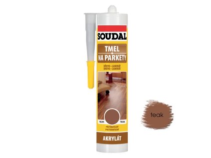 Tmel Soudal Akrylový parketový TEAK 280 ml (EAN 5411183030077)