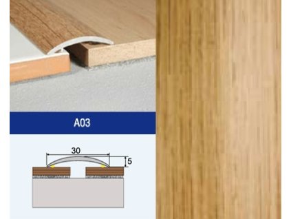Profil AL Effector A03 prechod. nalep. 30 DUB 0,93 M