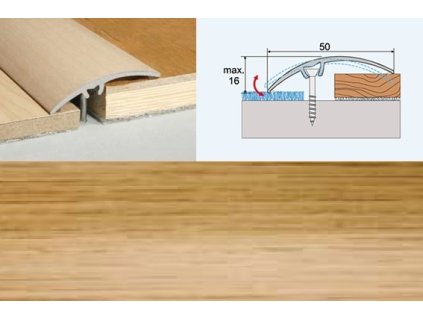 Profil AL Effector A65 vyrov. prechod. nar. 50 DUB 0,93 M