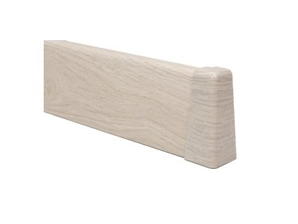 Lišta soklová MDF Quadro 60 DUB BIELY 918 20x60x2400 mm