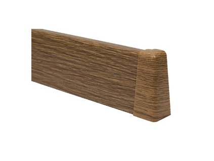 Lišta soklová MDF Quadro 60 DUB TABAK 149 20x60x2400 mm
