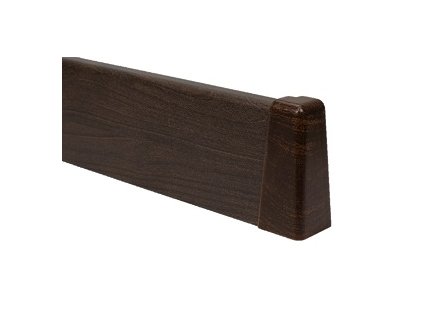 Lišta soklová MDF Quadro 60 ORECH MODENA 183 20x60x2400 mm