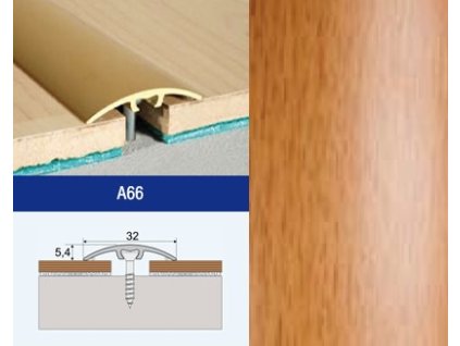 Profil AL Effector A66 prechod. nar. 32 BUK PARENY 0,9 M