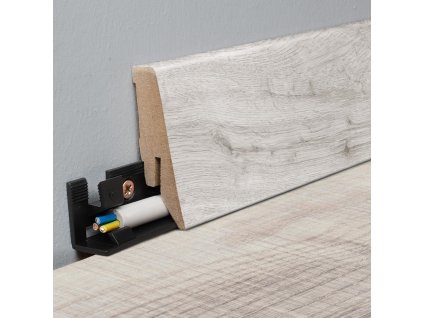 Lišta soklová KronoOriginal K58C L057 MDF fólia 58x18x2600 mm