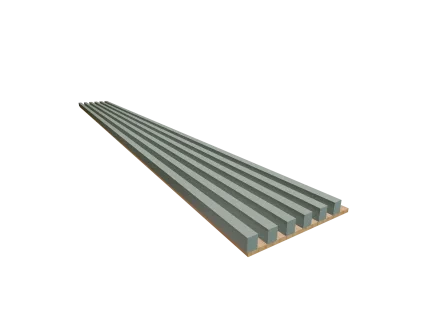 slat matna zelena base dub europsky plus