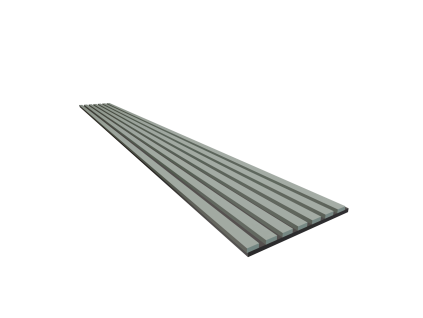 slat matna zelena base cierna B726