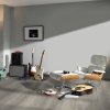 laminatova podlaha parador trendtime 6 dub 1744707 v interieri s gitarami