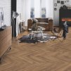 laminatova podlaha kronooriginal herringbone 8 dub firebrand v interieri s gaucom 22819