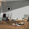 laminatova podlaha parador basic 200 orech 1426416 v interieri s gitarami