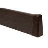 Lišta soklová MDF Quadro 60 ORECH MODENA 183 20x60x2400 mm