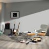 laminatova podlaha parador basic 600 dub 1593828 v interieri s gitarami