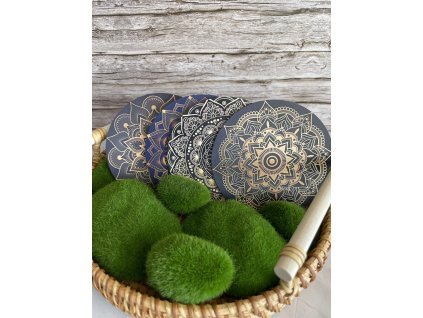 Podložky pod poháre MANDALA